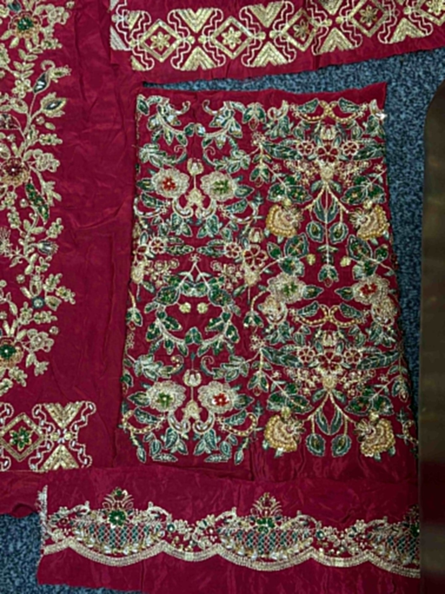 Abeera Usman - Burgundy Dusk