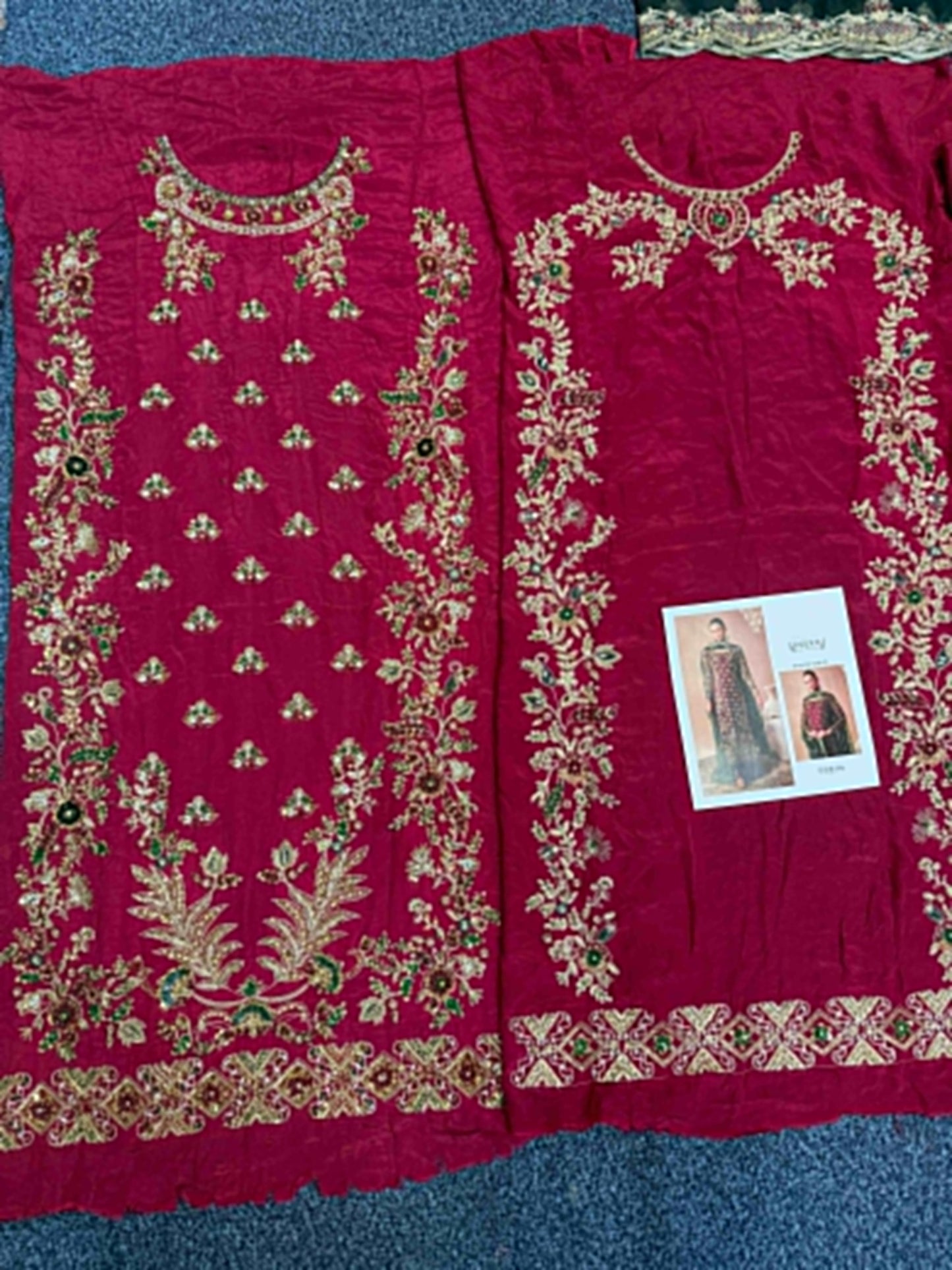 Abeera Usman - Burgundy Dusk