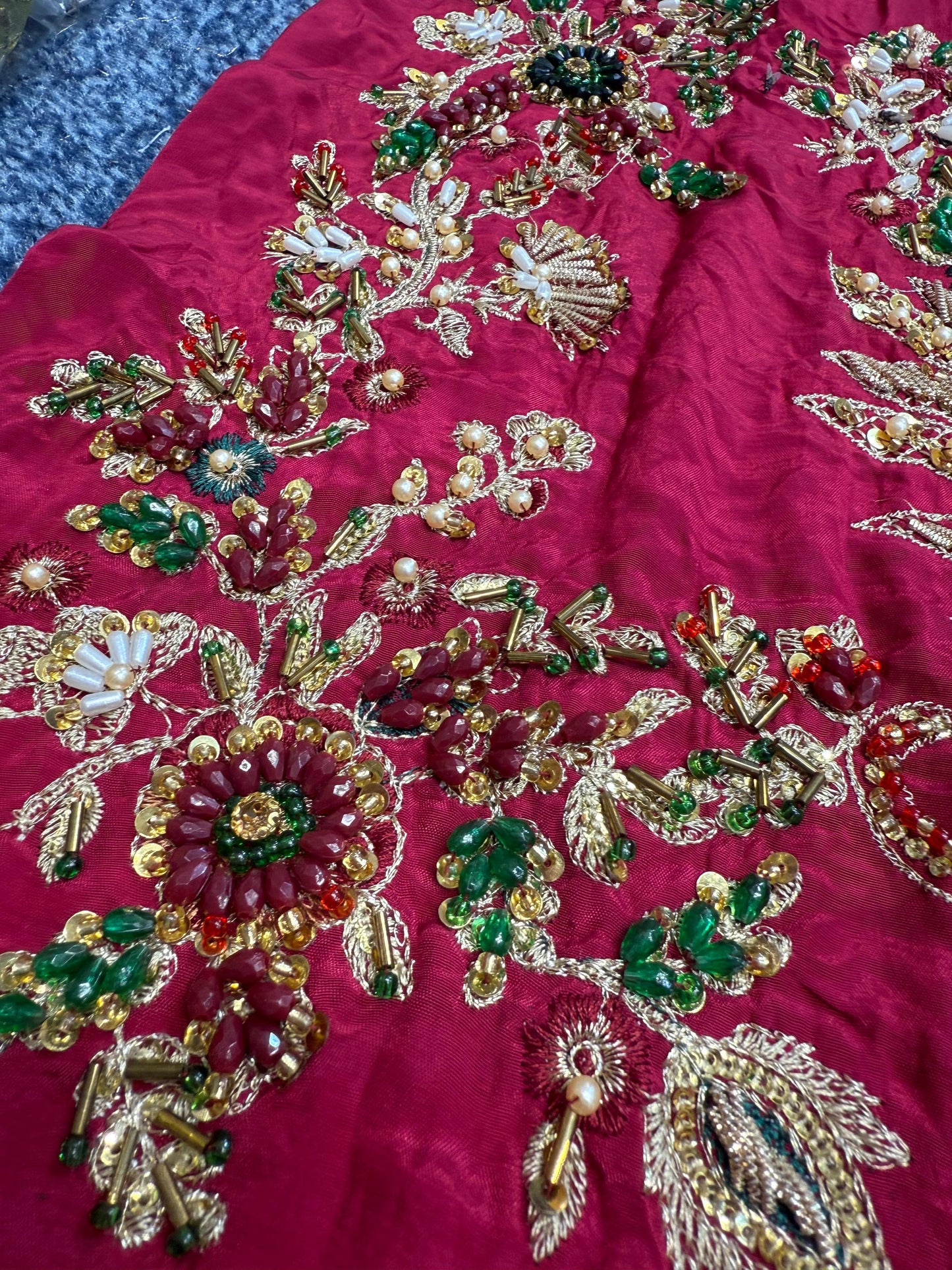 Abeera Usman - Burgundy Dusk