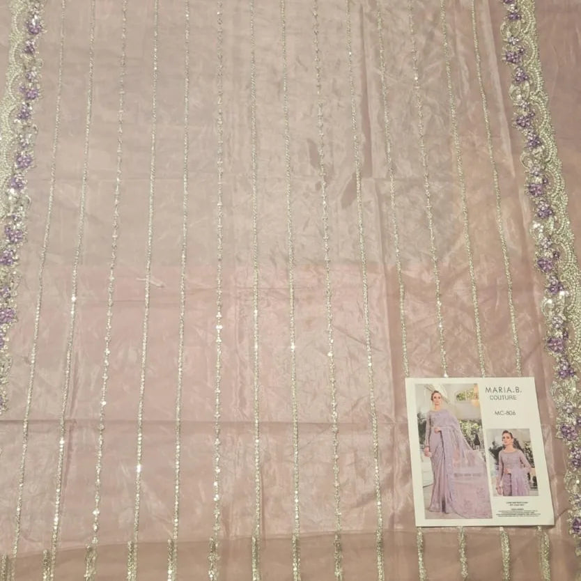 Maria B - Couture Lilac Saree