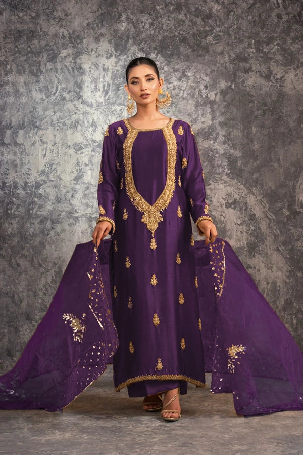 Sehrish Nadeem Miral - Purple