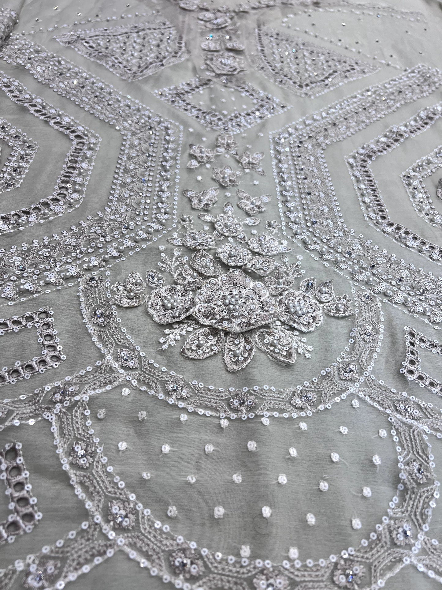 Maria B - Ivory Chiffon