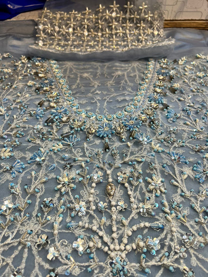 Maria B - Bridal Ice Blue