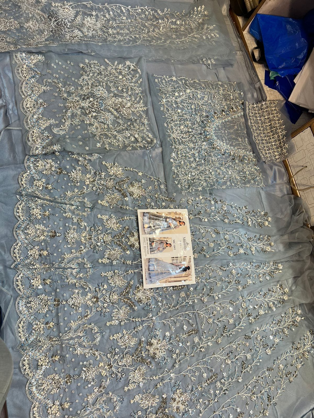 Maria B - Bridal Ice Blue