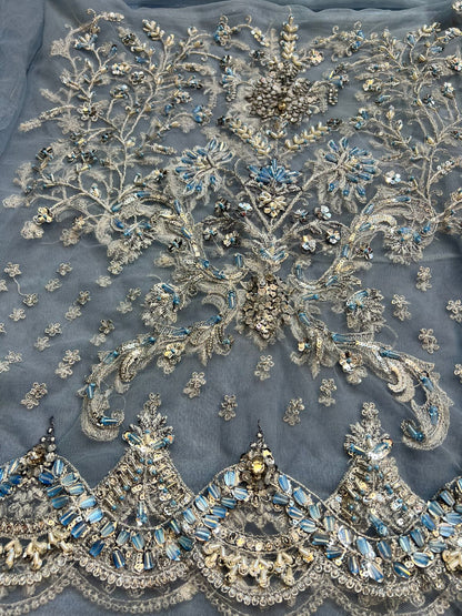 Maria B - Bridal Ice Blue