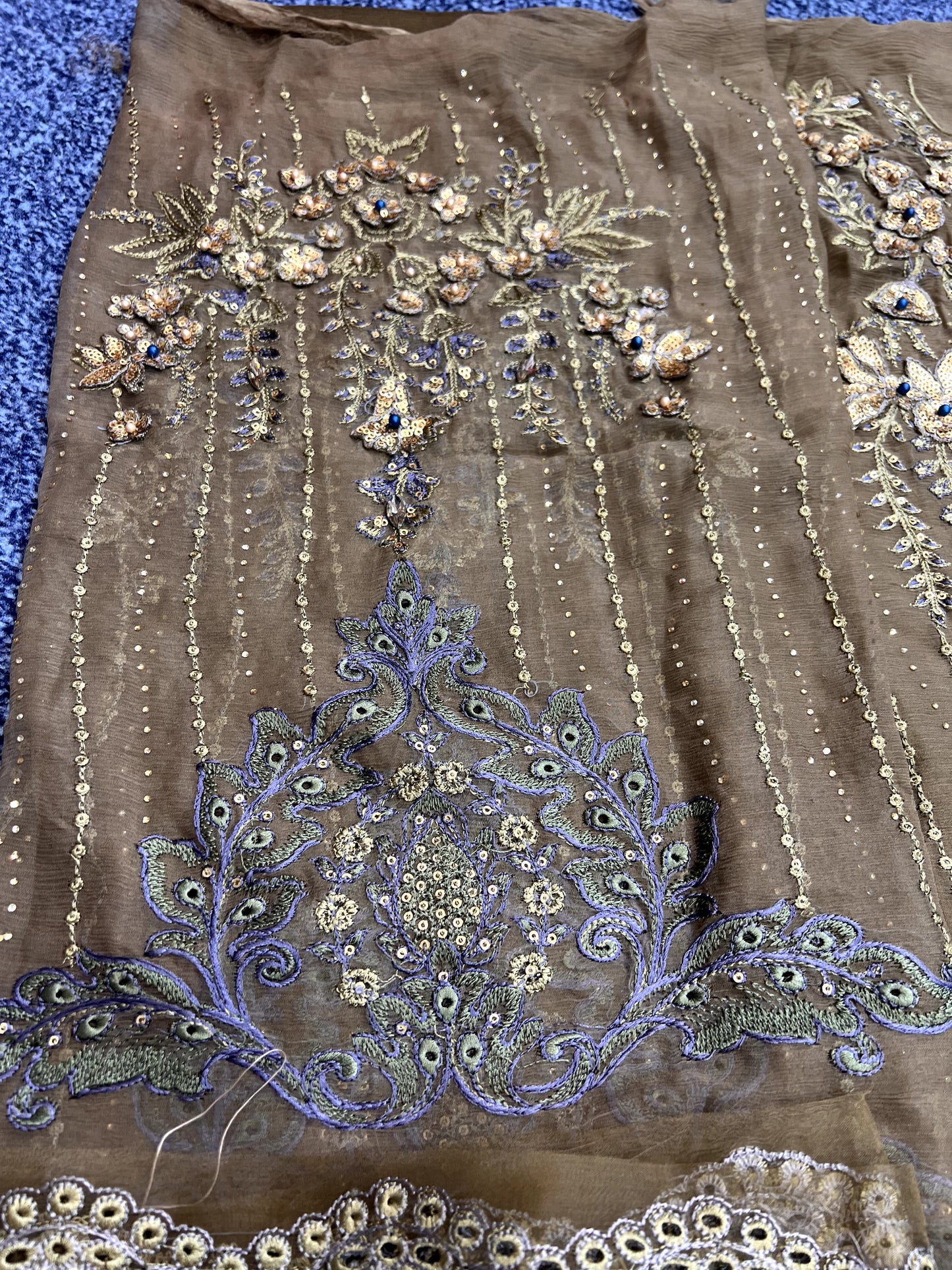 Maria B - Bronze Chiffon