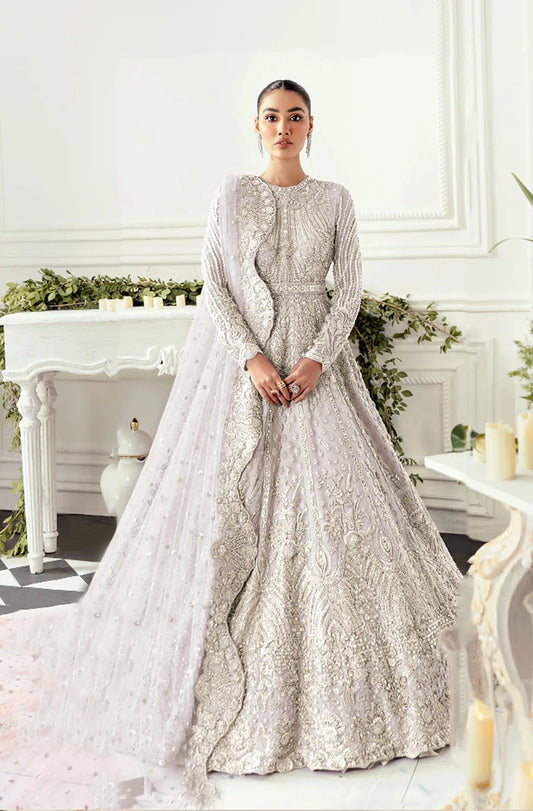 Akbar Aslam - Hyacinth Silver White