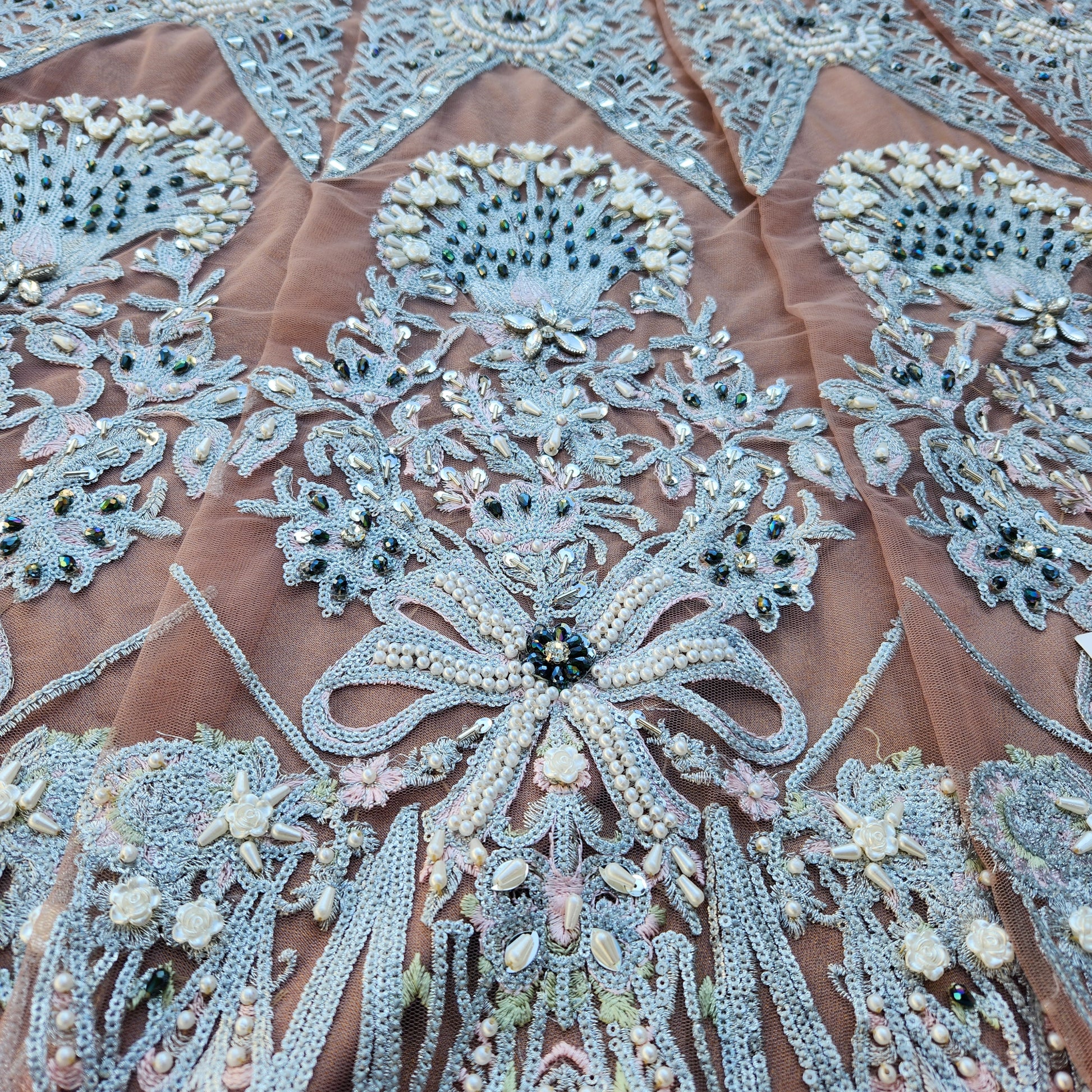 Handwork bridal maxi for weddings