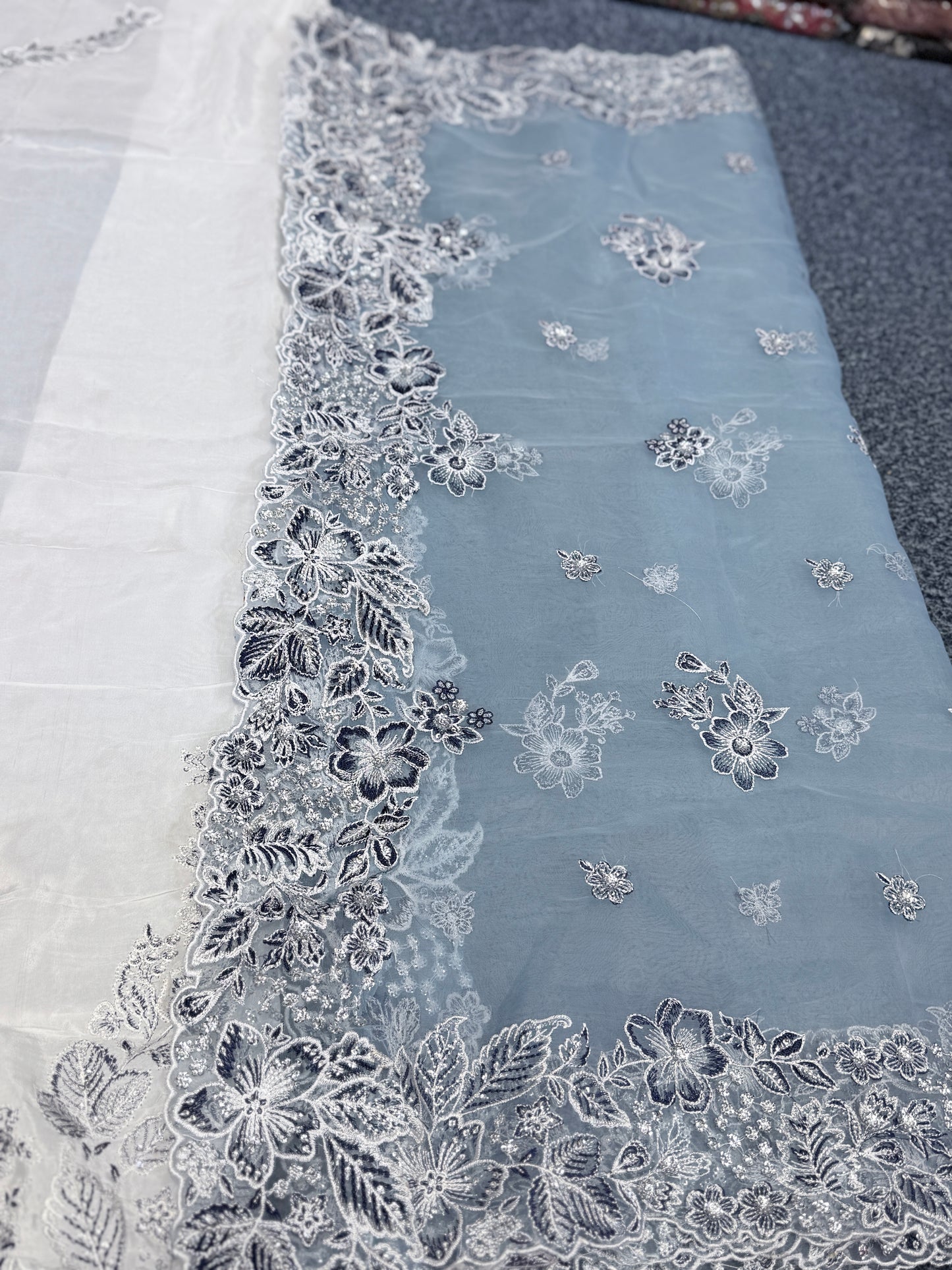 Hussain Rehar - Luxury Tassel Silk Virelle