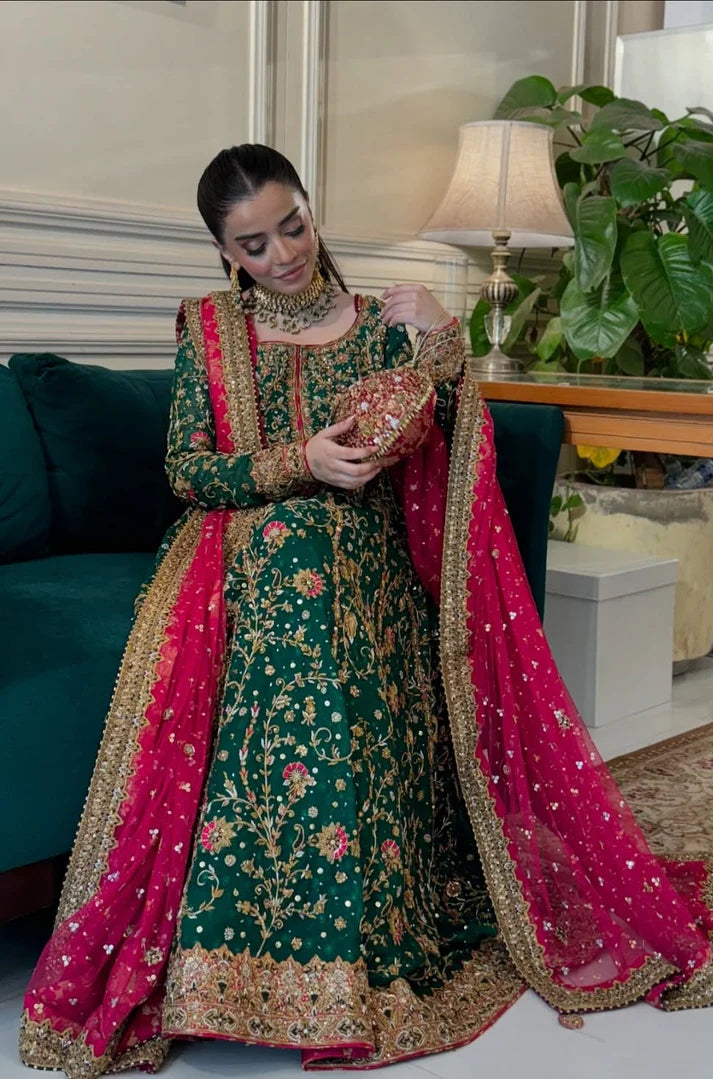 Haris Shakeel - Bridal Tassel Silk HR 06