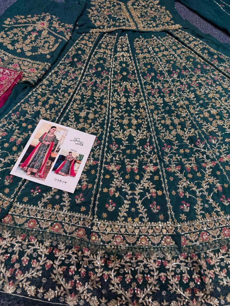 Haris Shakeel - Bridal Tassel Silk HR 06