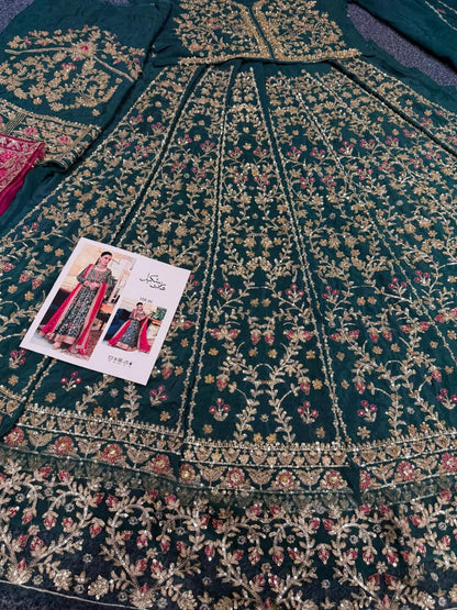 Haris Shakeel - Bridal Tassel Silk HR 06