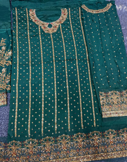 Haris Shakeel -  Mehru Raw Silk 02