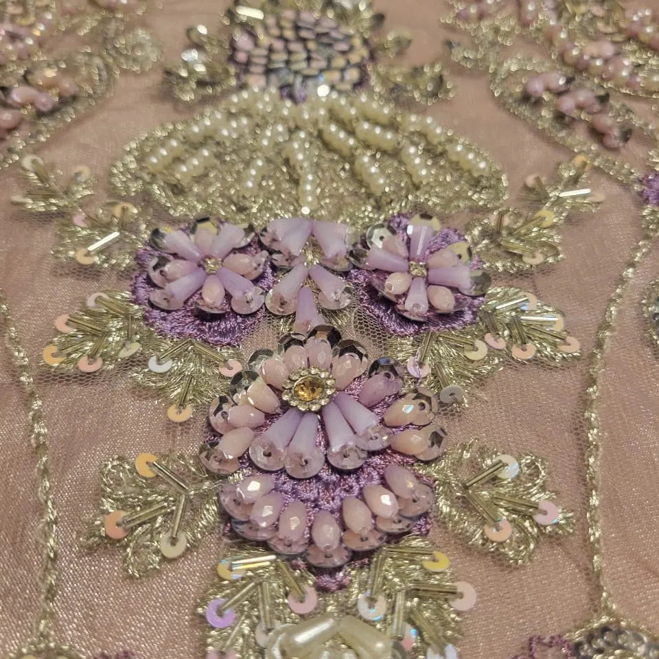 Maria B - Couture Lilac Saree