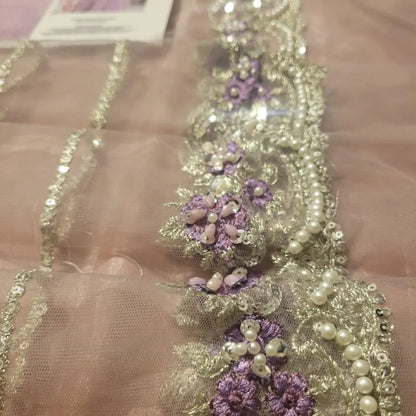 Maria B - Couture Lilac Saree