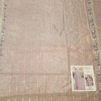 Maria B - Couture Lilac Saree
