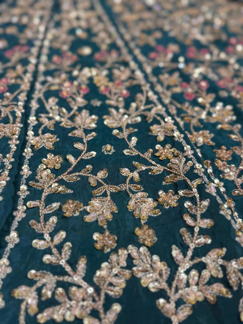 Haris Shakeel - Bridal Tassel Silk HR 06