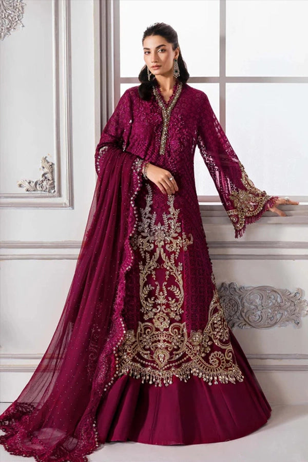 Maria B - Magenda Chiffon