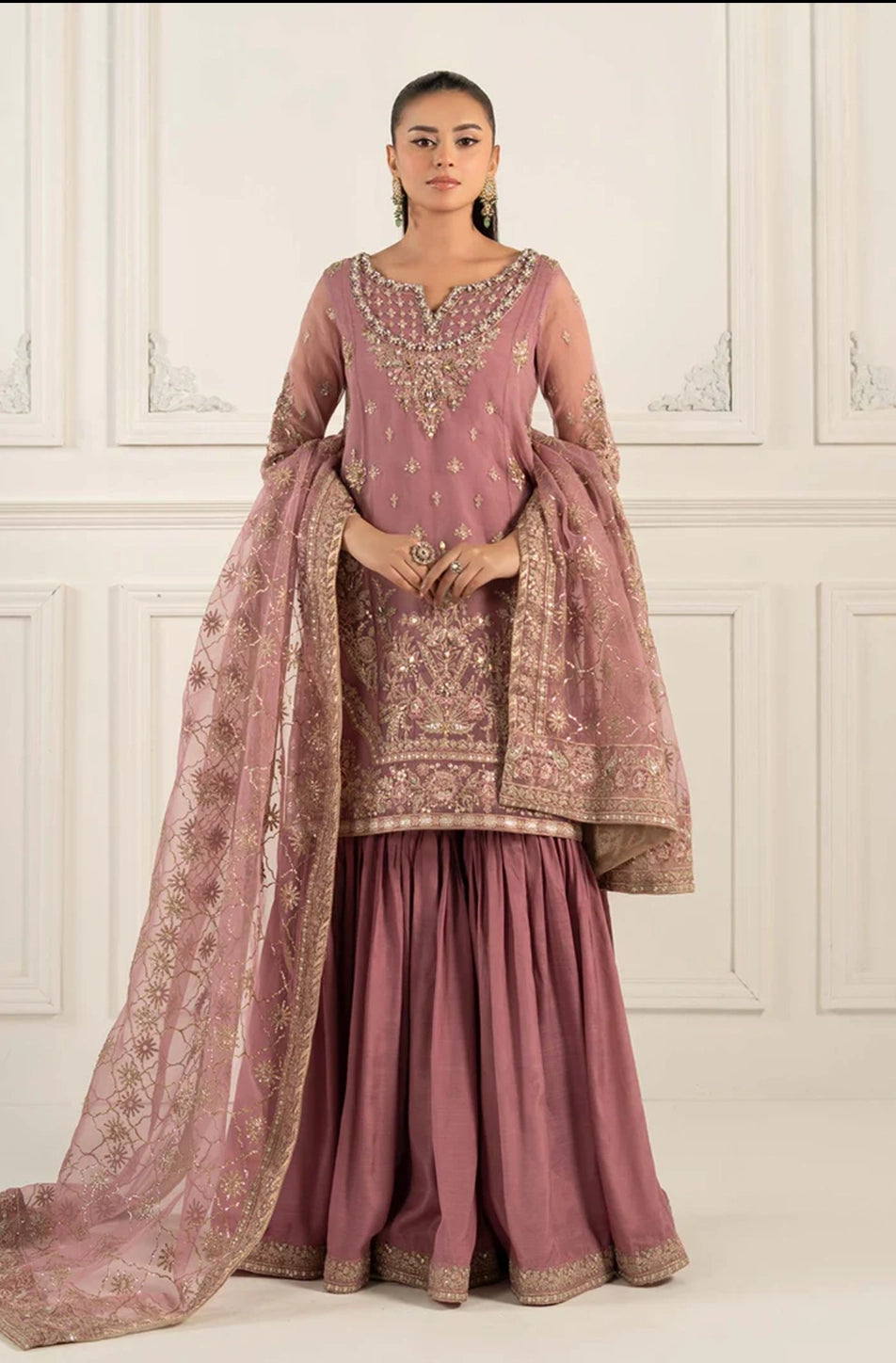 Maria B - Mbroidered Lilac 53