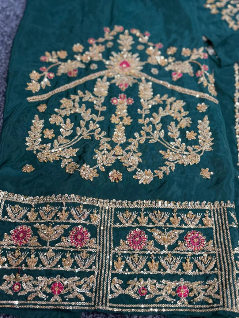 Haris Shakeel - Bridal Tassel Silk HR 06