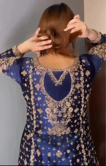 Poshkari Monam Luxe Tassel Silk