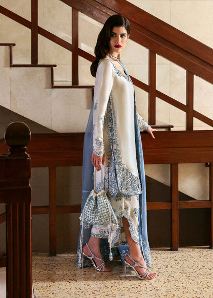 Hussain Rehar - Luxury Tassel Silk Virelle