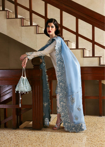 Hussain Rehar - Luxury Tassel Silk Virelle