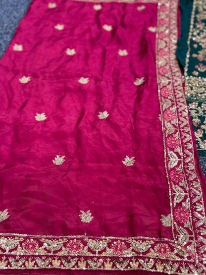 Haris Shakeel - Bridal Tassel Silk HR 06