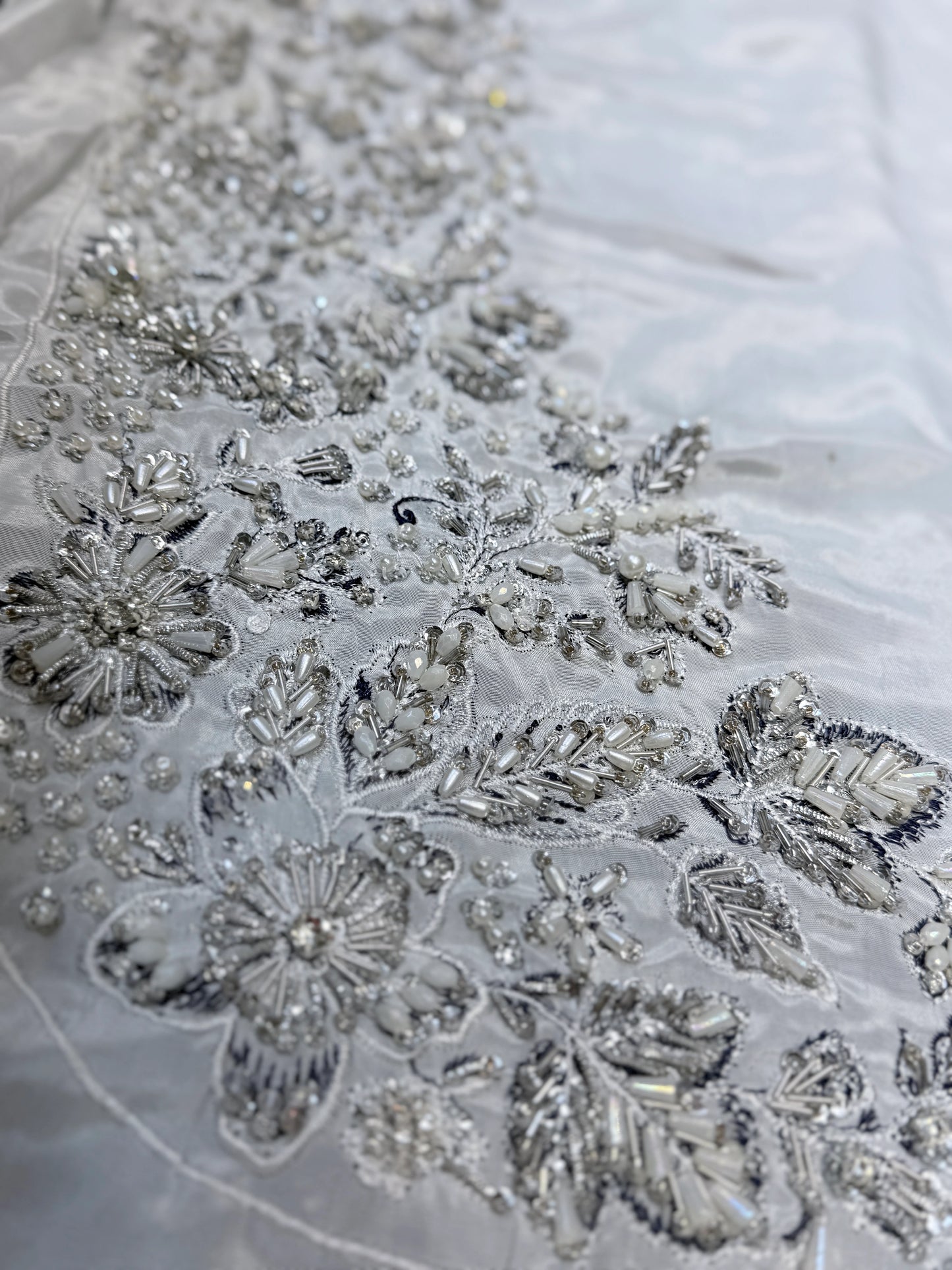 Hussain Rehar - Luxury Tassel Silk Virelle