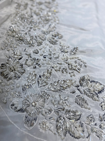 Hussain Rehar - Luxury Tassel Silk Virelle