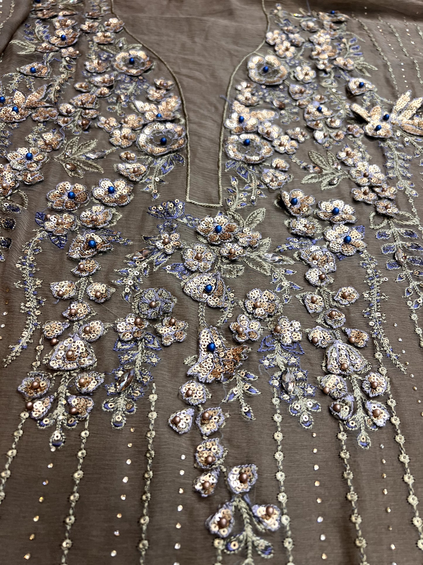 Maria B - Bronze Chiffon