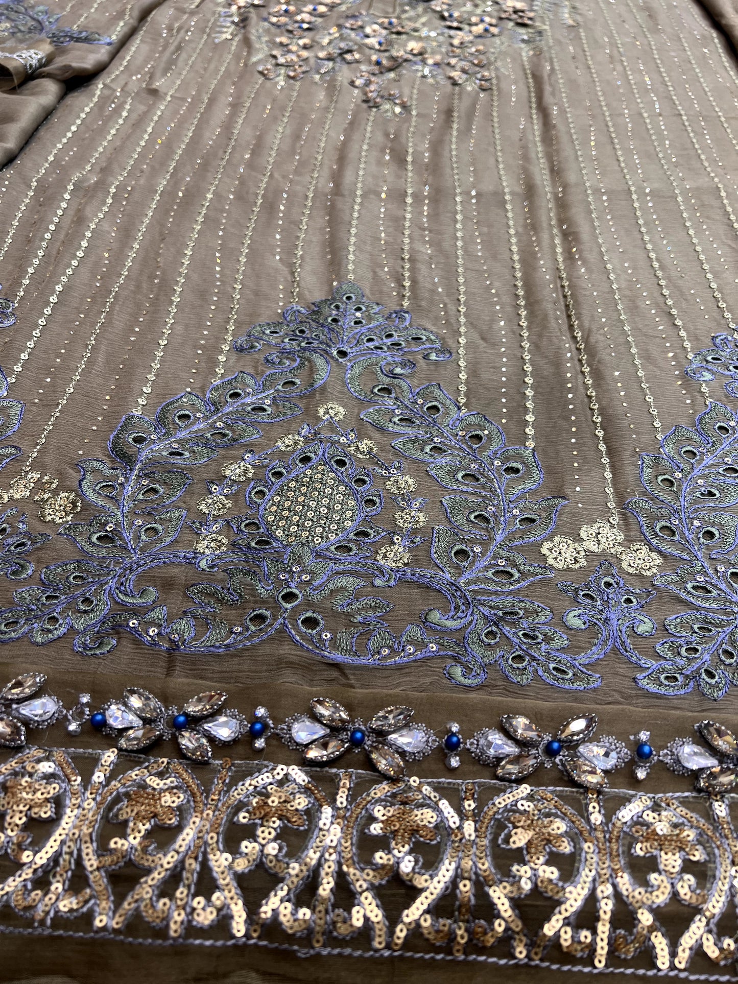 Maria B - Bronze Chiffon