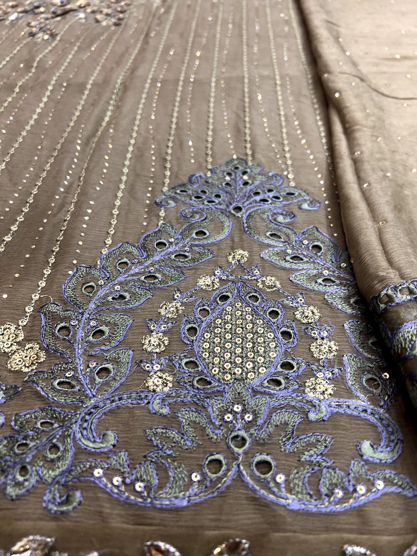 Maria B - Bronze Chiffon