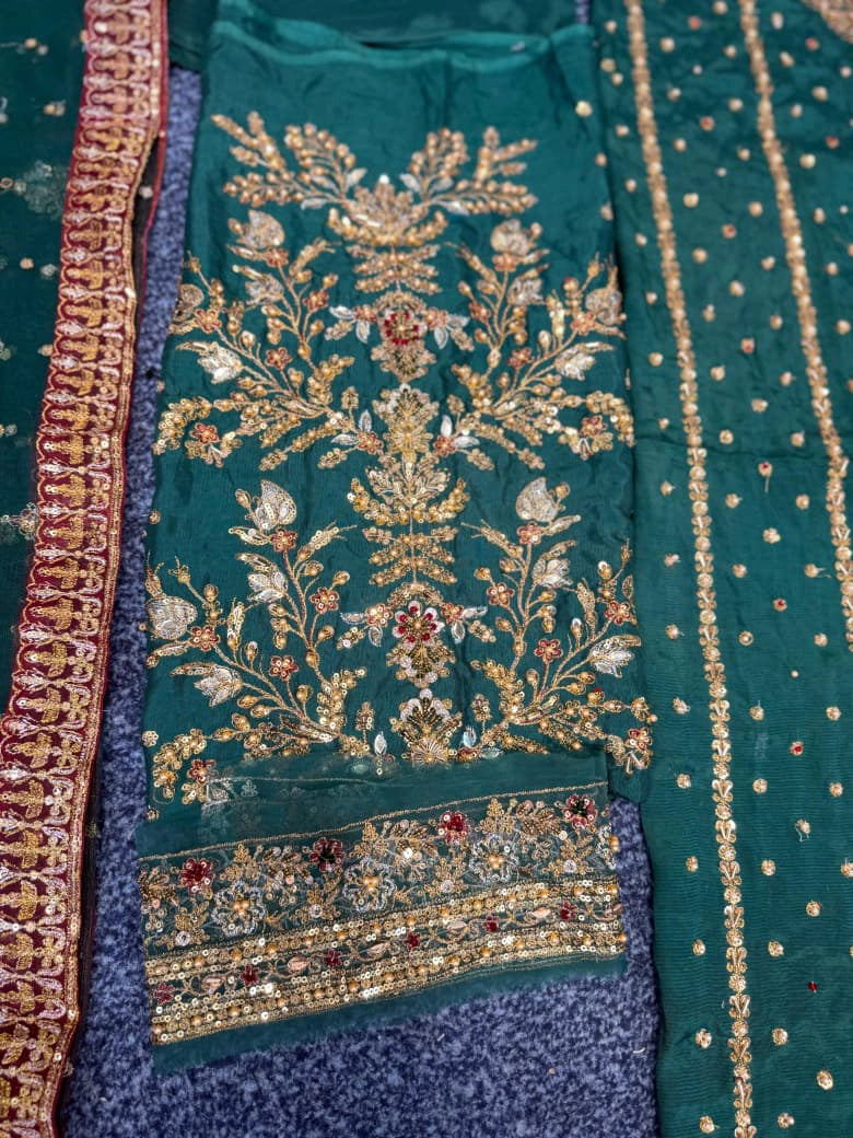 Haris Shakeel -  Mehru Raw Silk 02