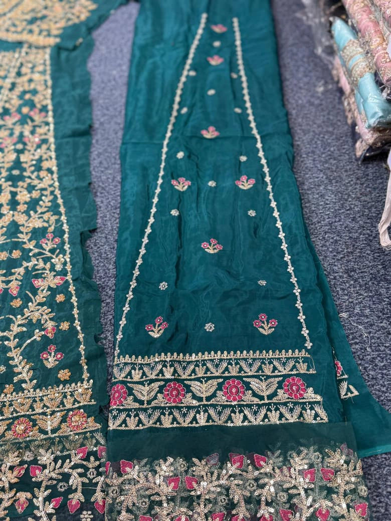 Haris Shakeel - Bridal Tassel Silk HR 06