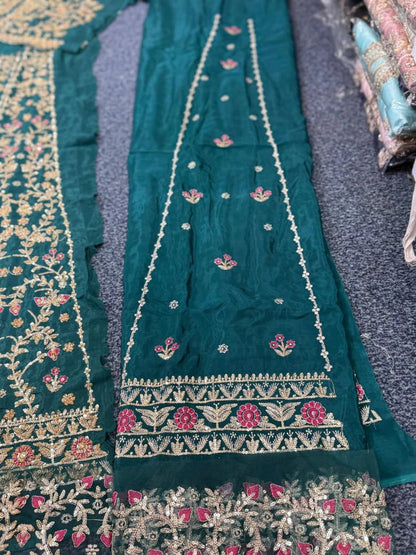 Haris Shakeel - Bridal Tassel Silk HR 06