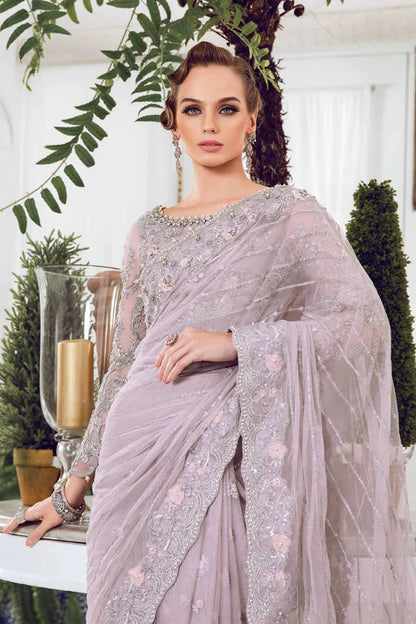 Maria B - Couture Lilac Saree