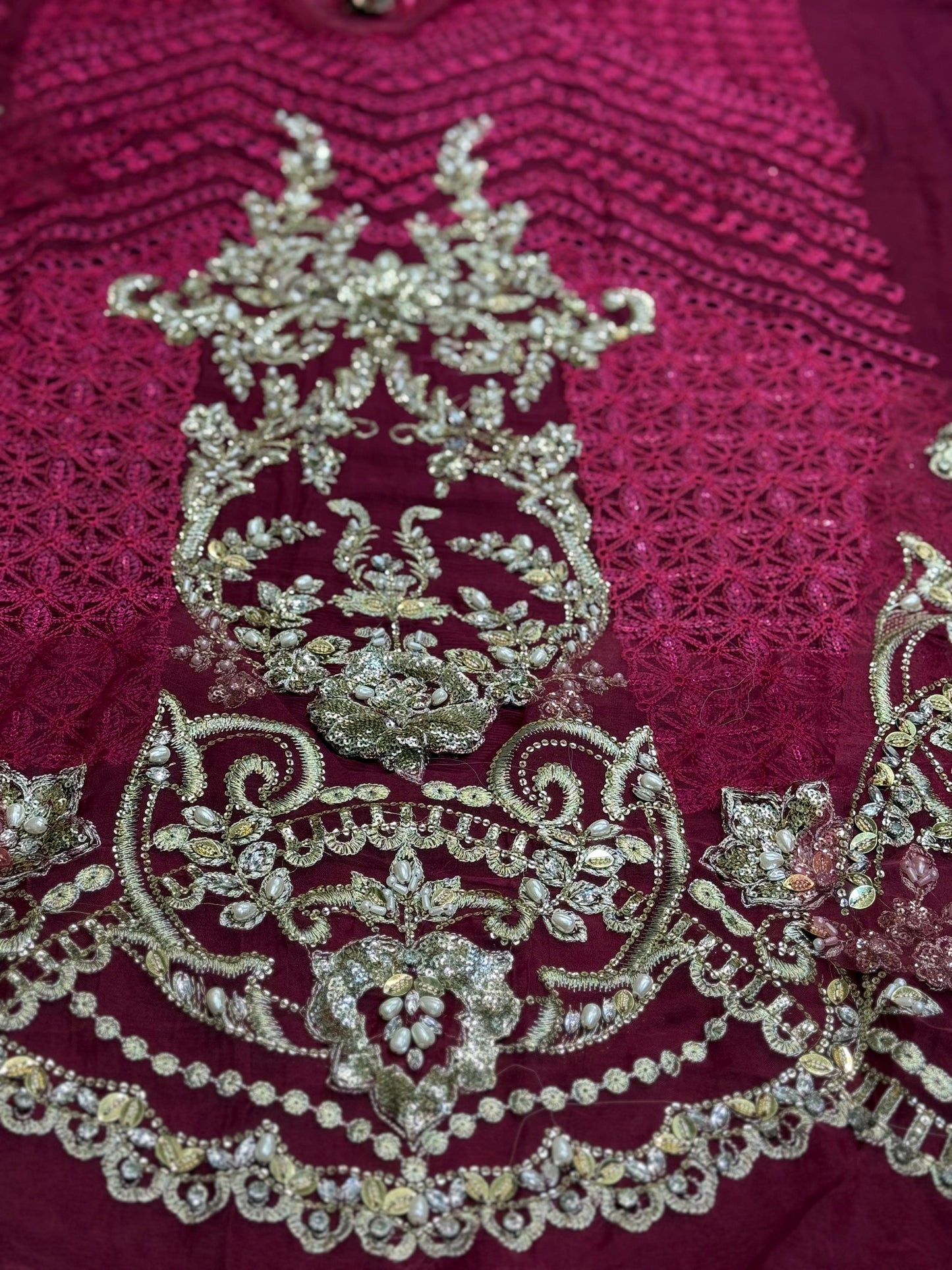 Maria B - Magenda Chiffon