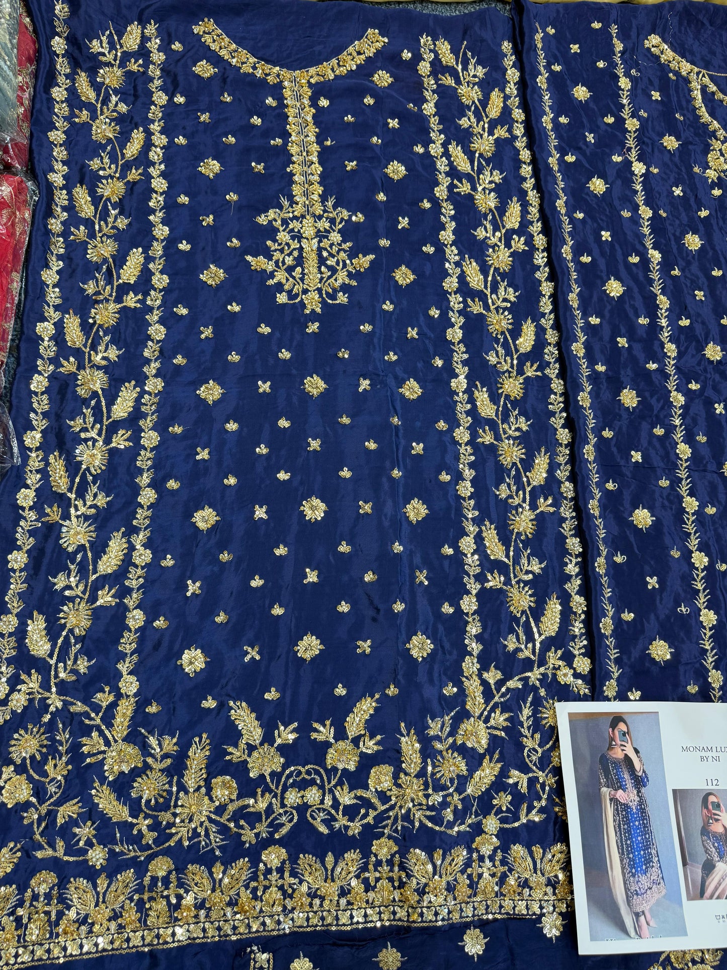 Poshkari Monam Luxe Tassel Silk