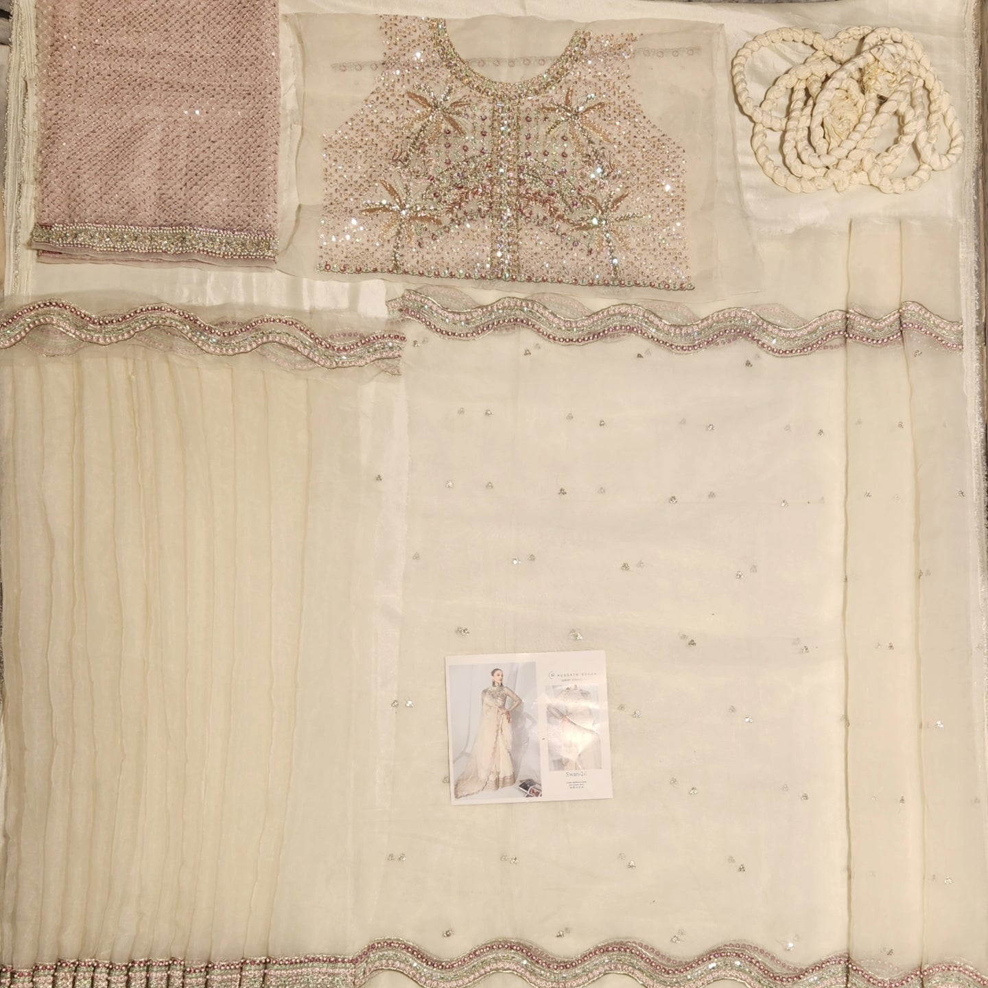 Hussain Rehar - Swan Saree