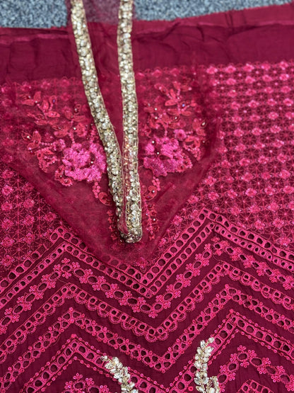 Maria B - Magenda Chiffon