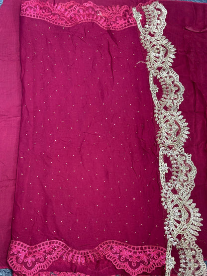 Maria B - Magenda Chiffon