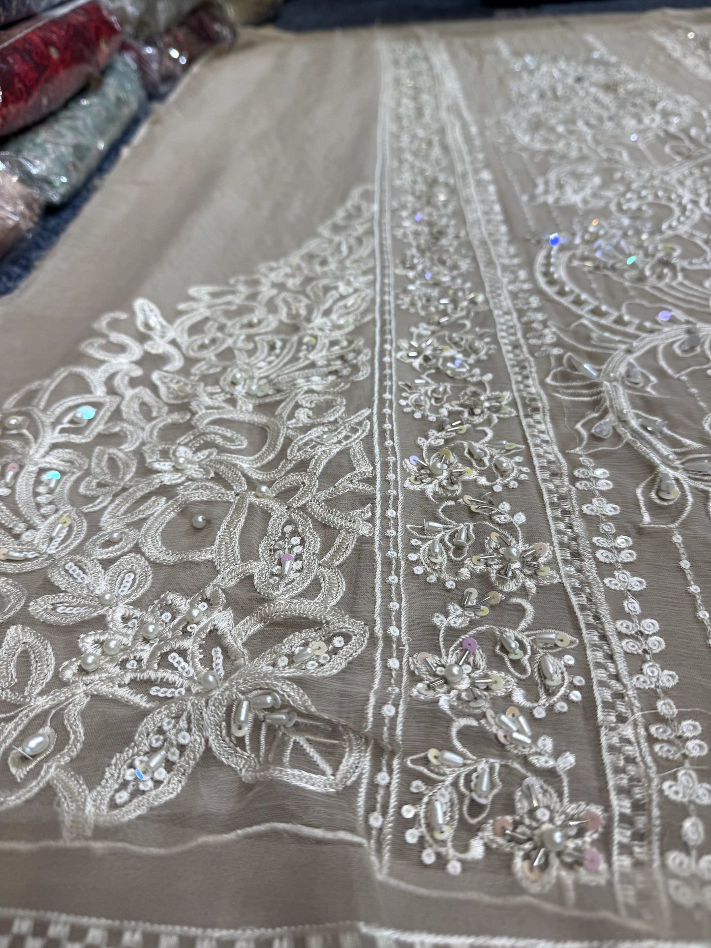 Maria B - Coffee Chiffon