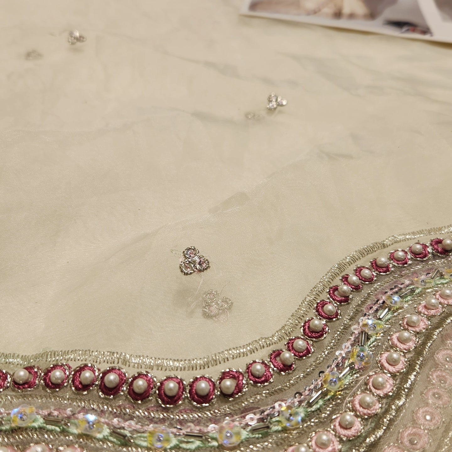 Hussain Rehar - Swan Saree