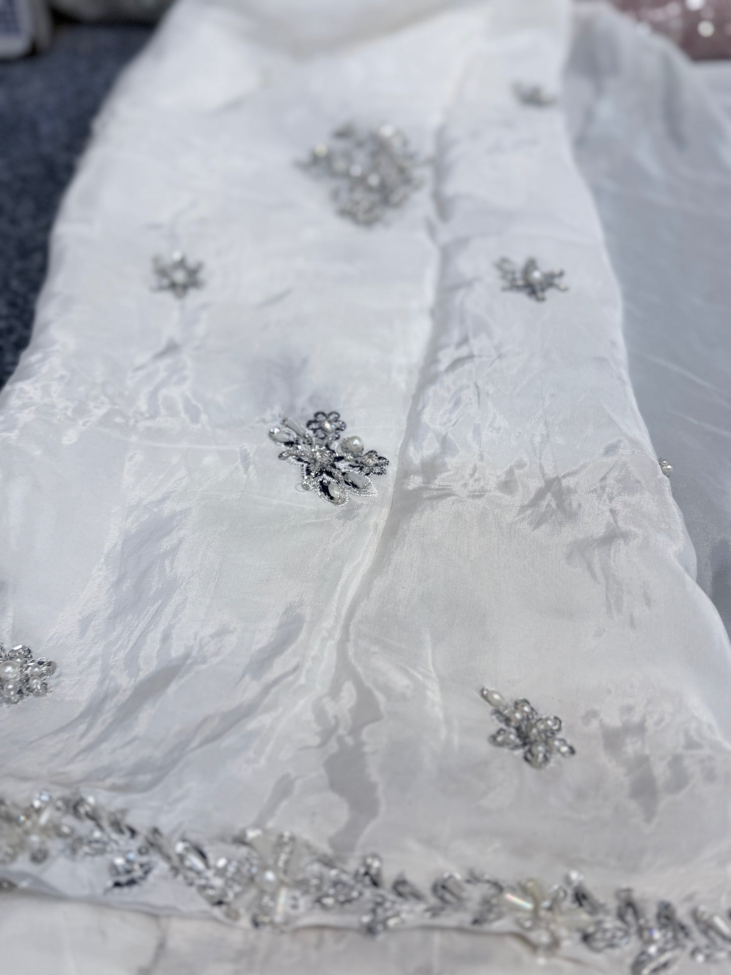 Hussain Rehar - Luxury Tassel Silk Virelle