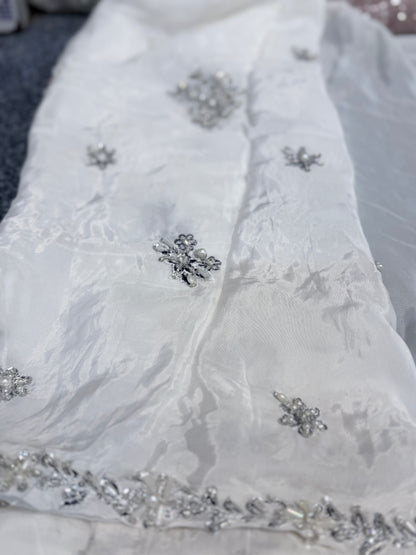 Hussain Rehar - Luxury Tassel Silk Virelle