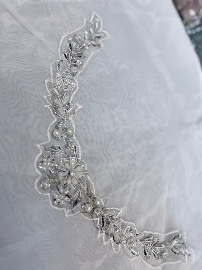 Hussain Rehar - Luxury Tassel Silk Virelle